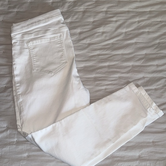 Jennifer Lopez white jeggings sz 16S - Picture 3 of 5